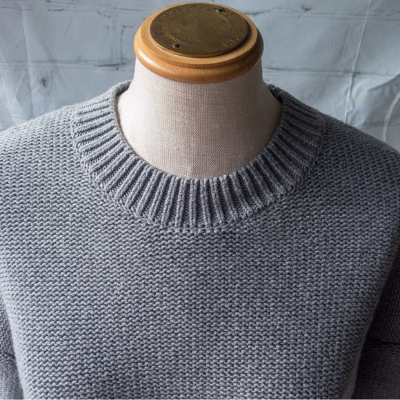 ELK The Label Short Sleeve Chunky Knit Wool Knit Dress/Sweater S/M - Picture 6 of 17